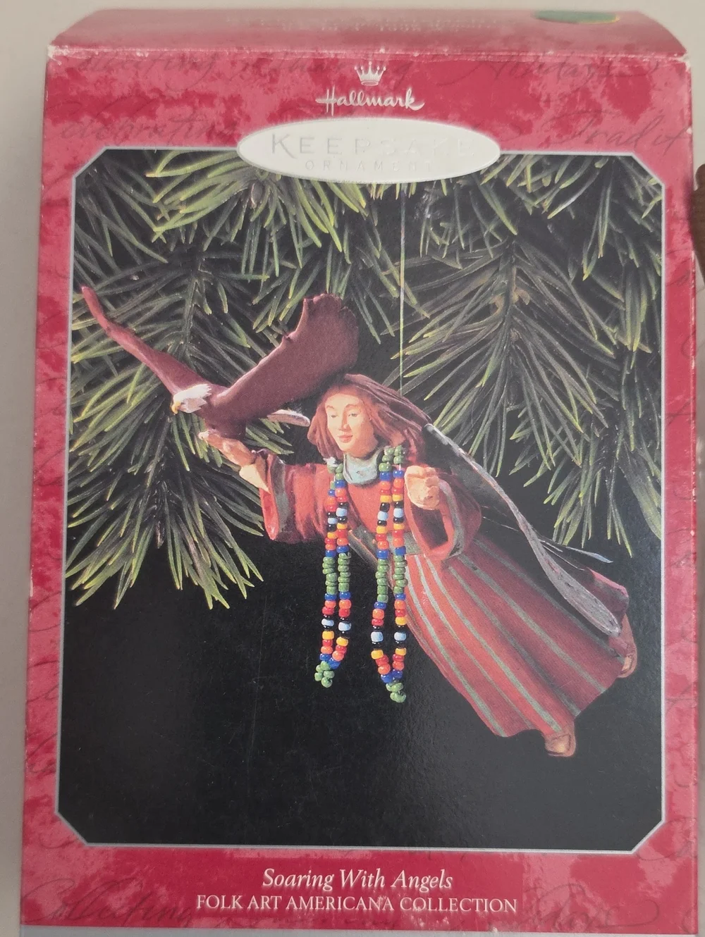Hallmark Soaring With Angels Ornament - Plus 2 Additional Ornaments